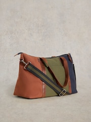 White Stuff Green Harry Canvas Holdall Bag - Image 2 of 4