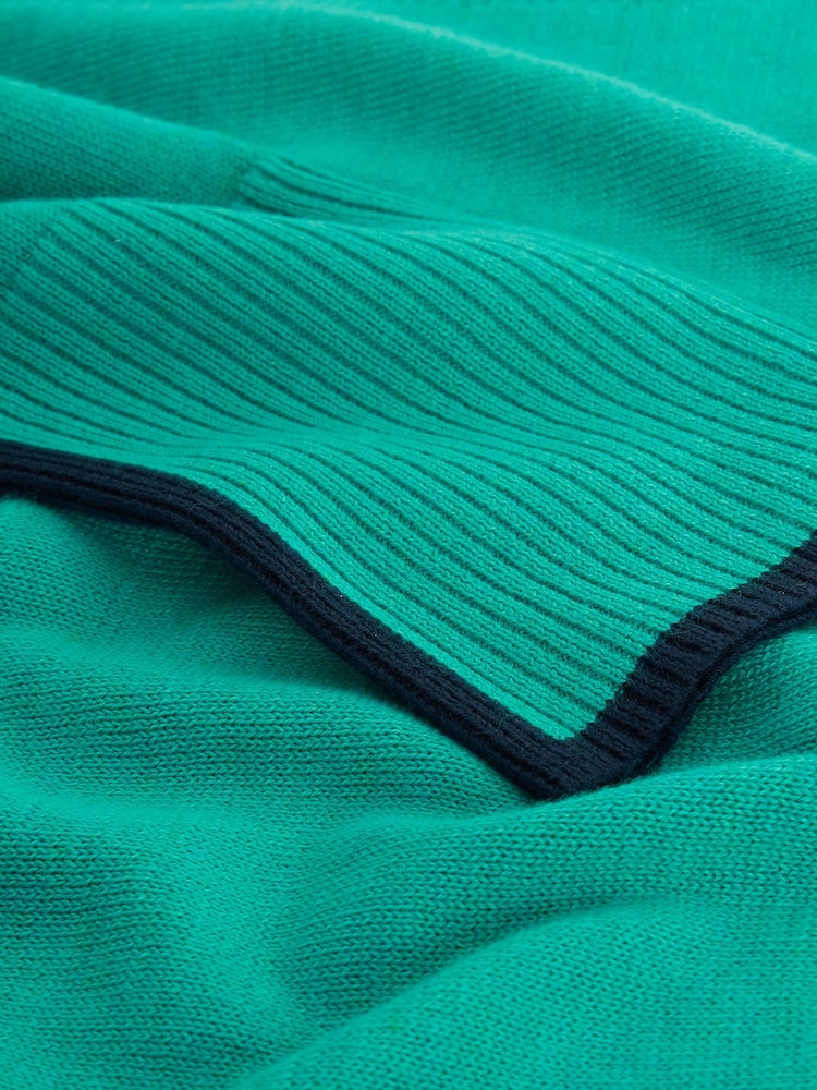 White Stuff Blue Olive Jumper - Image 6 of 6