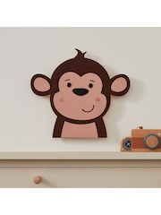 Lights4fun Brown Safari Backlit Wall Light - Image 3 of 4