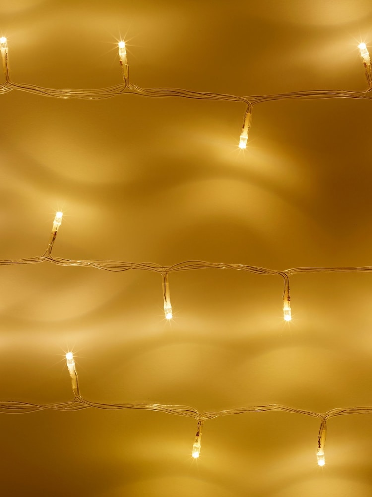Lights4fun Warm White 200 LED Outdoor Battery Fairy Lights - Image 5 of 5 Lights4fun Warm White 200 LED Outdoor Battery Fairy Lights - Image 5 of 5