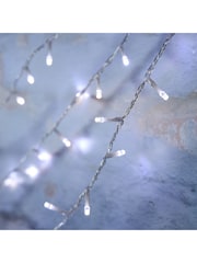 Lights4fun Clear Outdoor 800 Dual LED Cable String Line Lights - Image 3 of 4