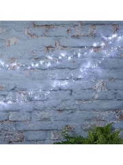 Lights4fun Clear 360 Solar USB Dual LED Cable Outdoor Compact Line Lights - Image 3 of 5