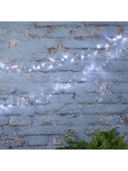 Lights4fun Clear 360 Solar USB Dual LED Cable Outdoor Compact Line Lights - Image 7 of 10