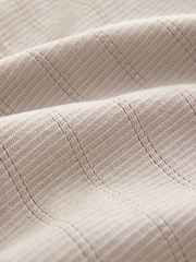 Stone Textured Short Sleeve Quarter Zip Polo Shirt (3-16yrs) - Image 5 of 5