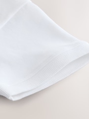 White Sub5cribe Graphic Print Heavyweight Short Sleeve T-Shirt (3-16yrs) - Image 7 of 7