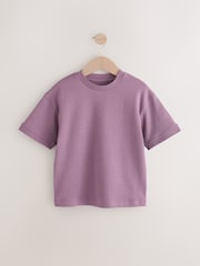 Violet prune - T-shirt épais décontracté (3-16 ans) - Image 1 de 4