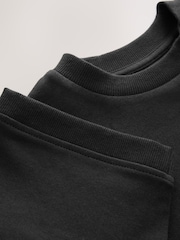 Black New York Graphic Print Heavyweight Short Sleeve T-Shirt (3-16yrs) - Image 4 of 4