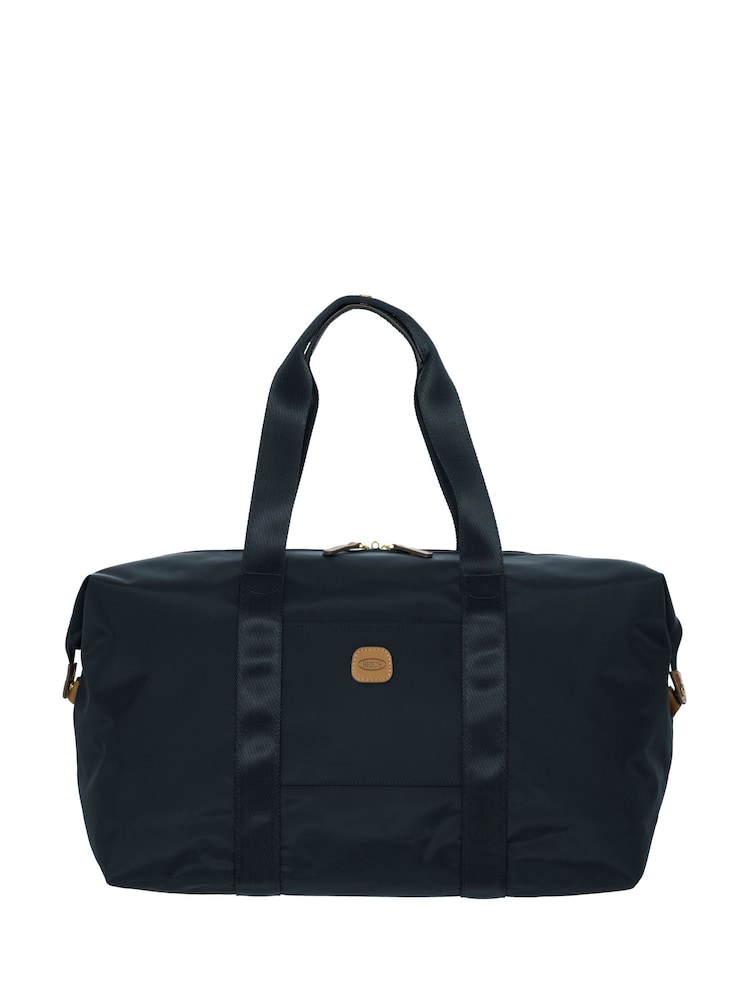 Bric's Blue Packable 2 in 1 Holdall - Image 1 of 7 Bric's Blue Packable 2 in 1 Holdall - Image 1 of 7