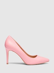 Novo Pink Standard Fit Impossible Point Toe Stiletto Court Shoes - Image 1 of 3