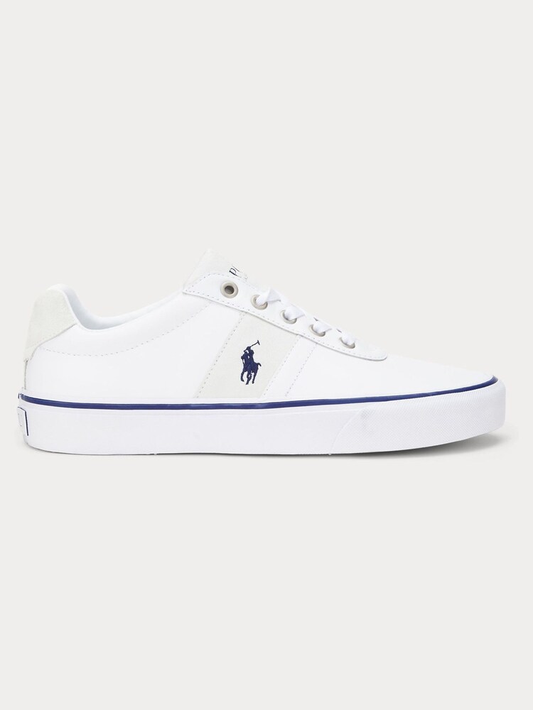 Bela - Polo Ralph Lauren Usnje & Suede Hanford Superge - Slika 1 iz 4 Bela - Polo Ralph Lauren Usnje & Suede Hanford Superge - Slika 1 iz 4