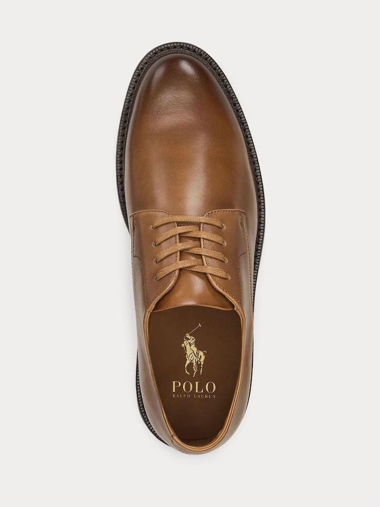 Коричневый - Polo Ralph Lauren Дерби Asher из искусственной кожи на обувь - Image 4 of 4 Коричневый - Polo Ralph Lauren Дерби Asher из искусственной кожи на обувь - Image 4 of 4