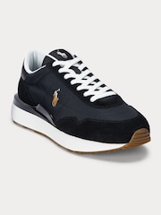 Polo Ralph Lauren Suede & Nylon Train 89 Trainers - Image 2 of 5