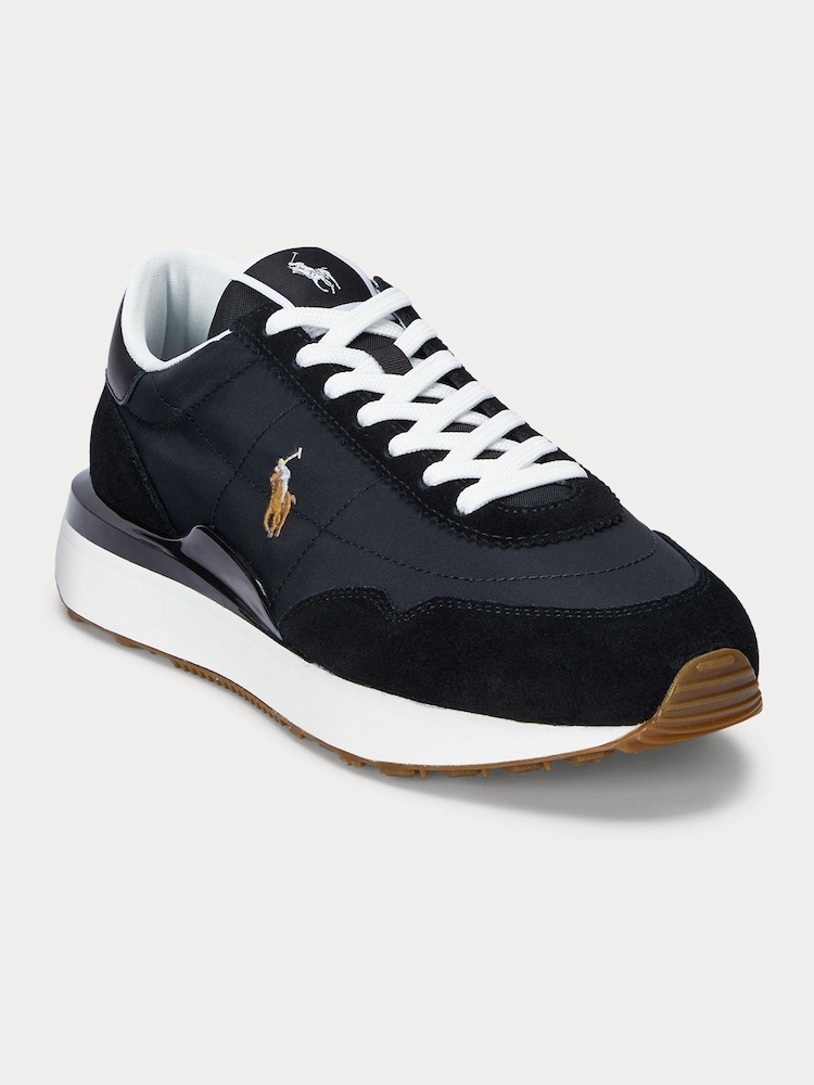 Polo Ralph Lauren Suede & Nylon Train 89 Trainers - Image 2 of 5