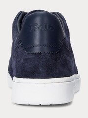 Polo Ralph Lauren Suede Polo Court Lux Trainers - Image 4 of 4