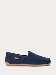 Polo Ralph Lauren Suede Brenan Logo Slippers - Image 1 of 4