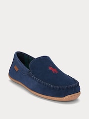 Polo Ralph Lauren Suede Brenan Logo Slippers - Image 2 of 4