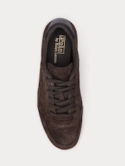 Polo Ralph Lauren Suede Polo Court Lux Trainers - Image 3 of 4
