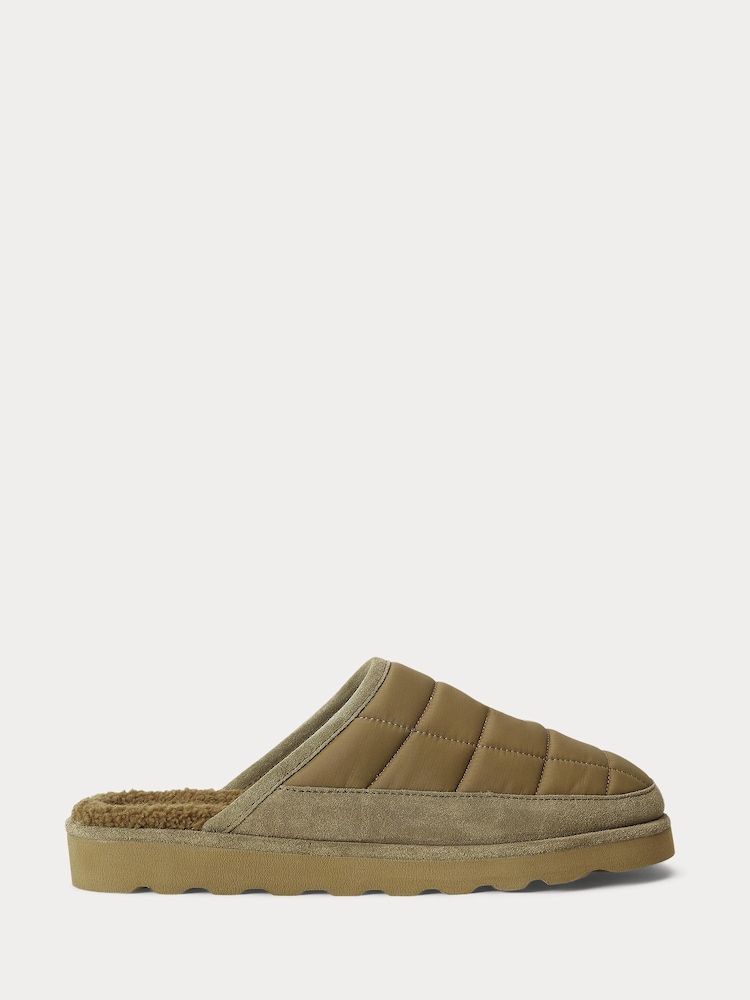 Polo Ralph Lauren Nylon Reade Scuff Logo Slippers - Image 1 of 4