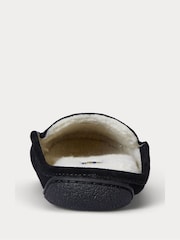 Polo Ralph Lauren Suede Brenan Bear Logo Slippers - Image 3 of 4