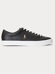 Polo Ralph Lauren Longwood Leather Trainers - Image 1 of 4