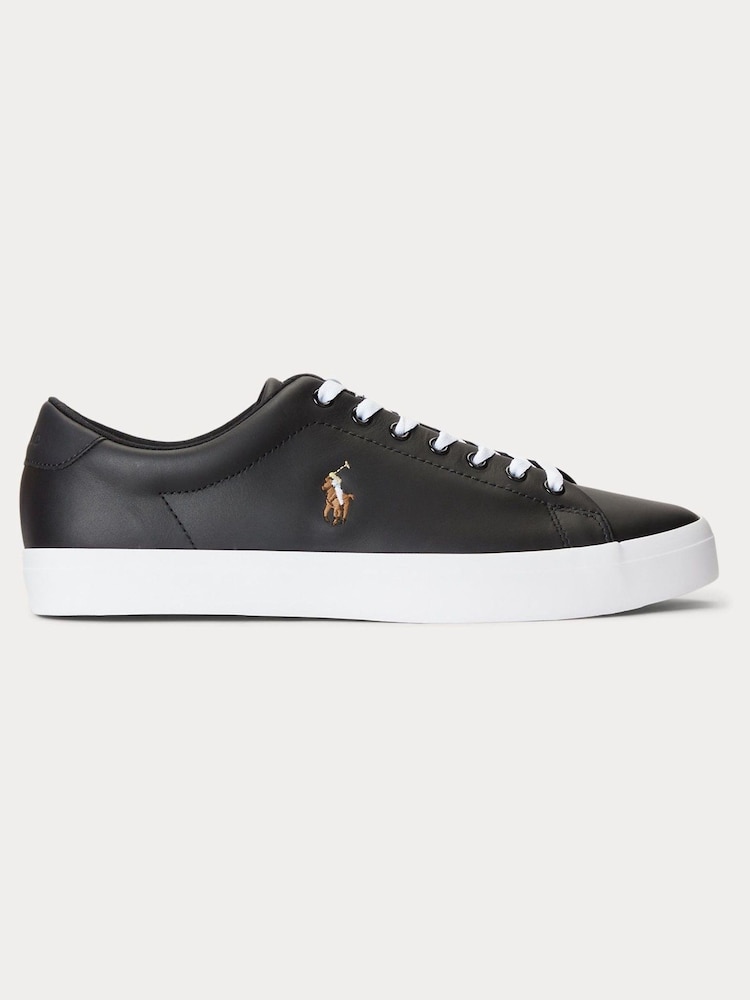 črna - Polo Ralph Lauren Longwood Usnjene trenirke - Slika 1 iz 4 črna - Polo Ralph Lauren Longwood Usnjene trenirke - Slika 1 iz 4