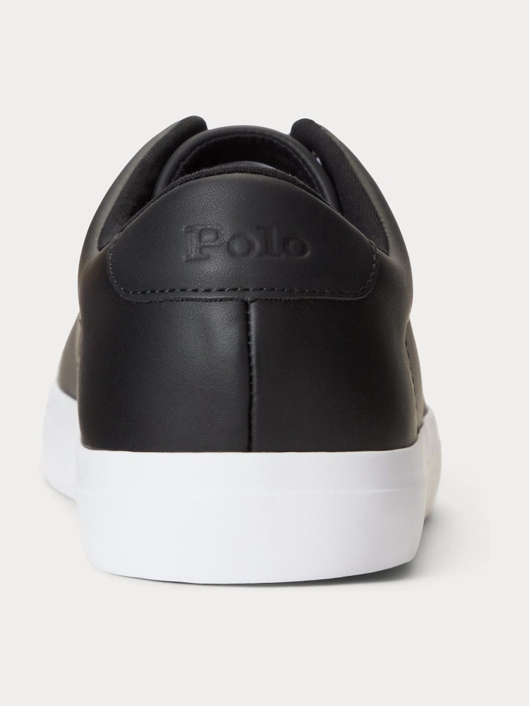 Polo Ralph Lauren Longwood Leather Trainers - Image 2 of 4