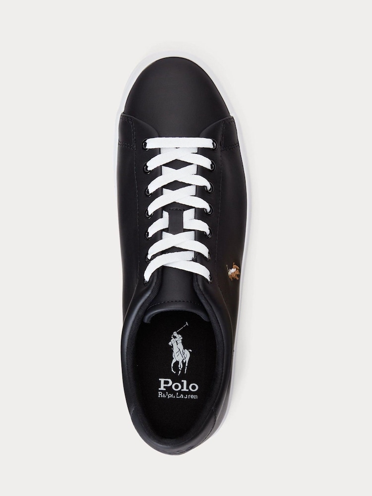 črna - Polo Ralph Lauren Longwood Usnjene trenirke - Slika 4 iz 4 črna - Polo Ralph Lauren Longwood Usnjene trenirke - Slika 4 iz 4