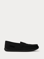 Polo Ralph Lauren Suede Brenan Logo Slippers - Image 1 of 4