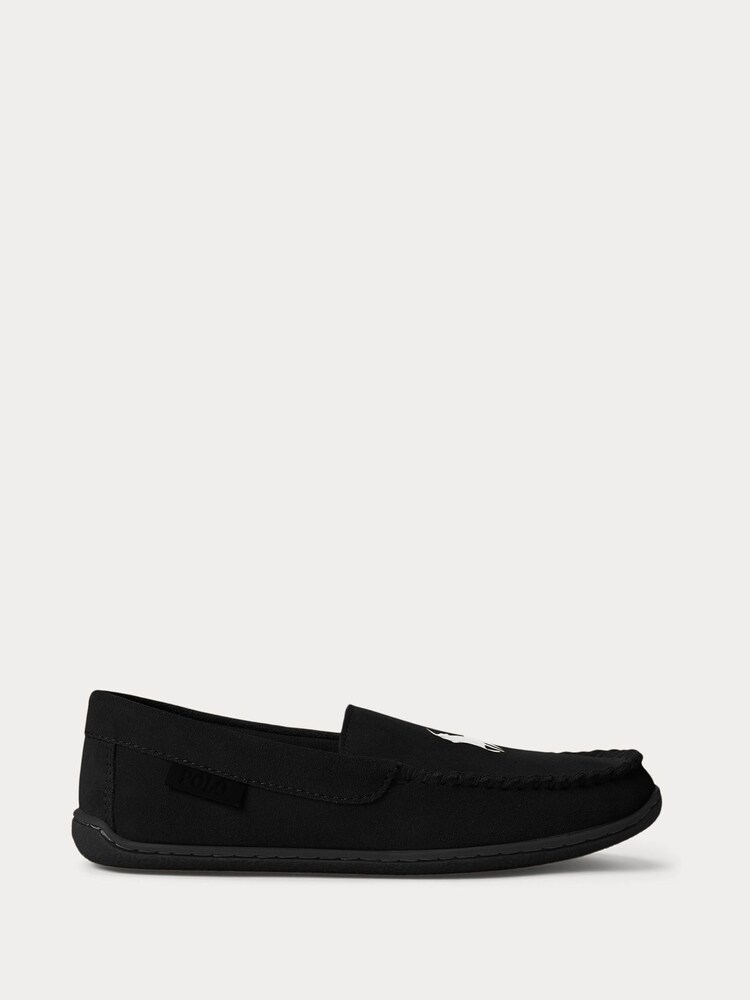 Polo Ralph Lauren Suede Brenan Logo Slippers - Image 1 of 4