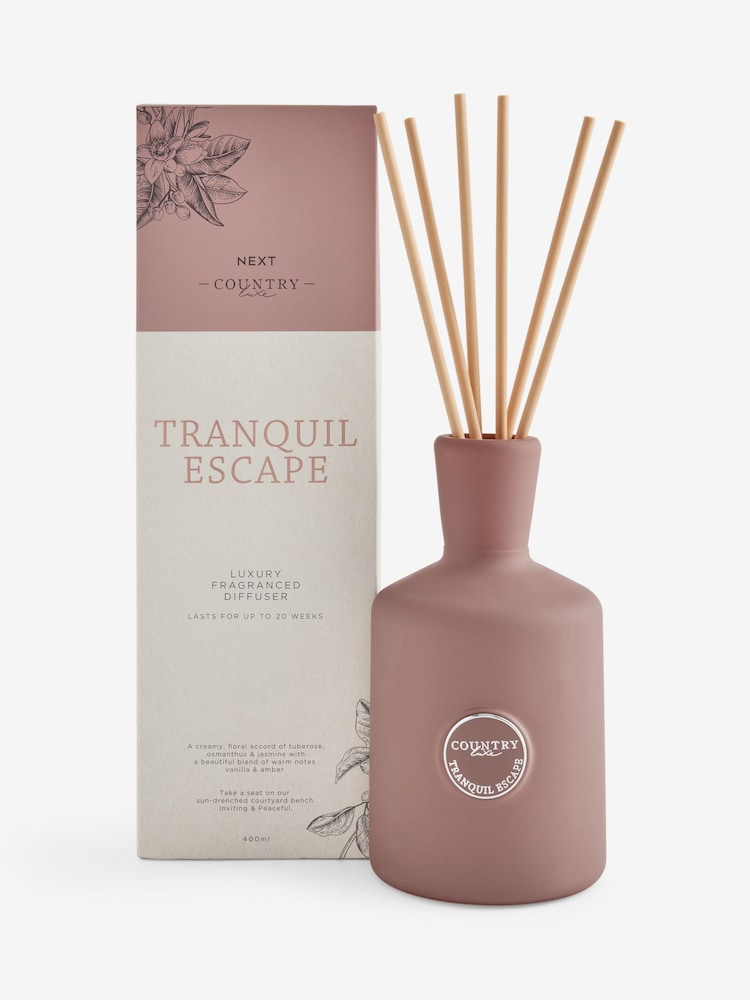 Tranquil Escape Pink Country Luxe 400ml Diffuser - Image 3 of 3