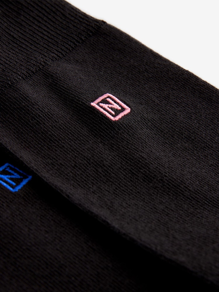 Bright Logo 5 Pack Embroidered Lasting Fresh Socks - Image 8 of 8 Bright Logo 5 Pack Embroidered Lasting Fresh Socks - Image 8 of 8