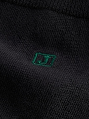 Inital Black Embroidered Lasting Fresh Socks 5 Pack - Image 8 of 9