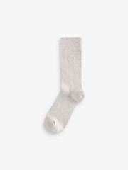 Blue/Grey/Green 8 Pack Embroidered Lasting Fresh Socks - Image 8 of 12