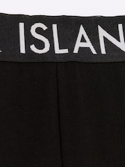 River Island Black Girls 100% Cotton Waistband Kickflare Trousers - Image 3 of 3