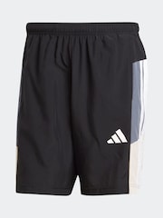 adidas Black Train Essentials Seasonal Colorblock Shorts - Image 6 of 6