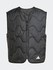Czarny - adidas Nuganic Light Insulation Gilet - Image 6 of 6