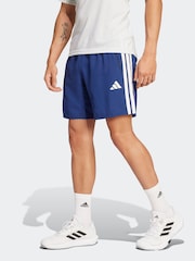 Синий - Спортивные шорты с полосками adidas Essentials 3 - Image 1 of 6