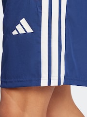 Синий - Спортивные шорты с полосками adidas Essentials 3 - Image 4 of 6