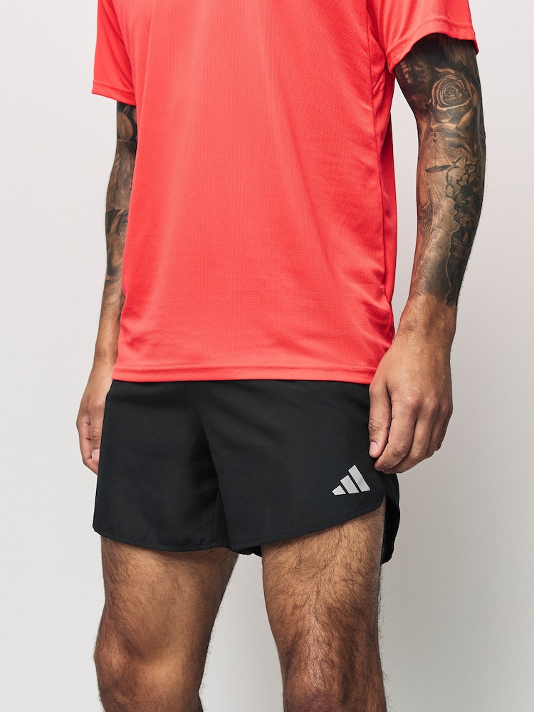 adidas Black Run It Shorts - Image 1 of 5
