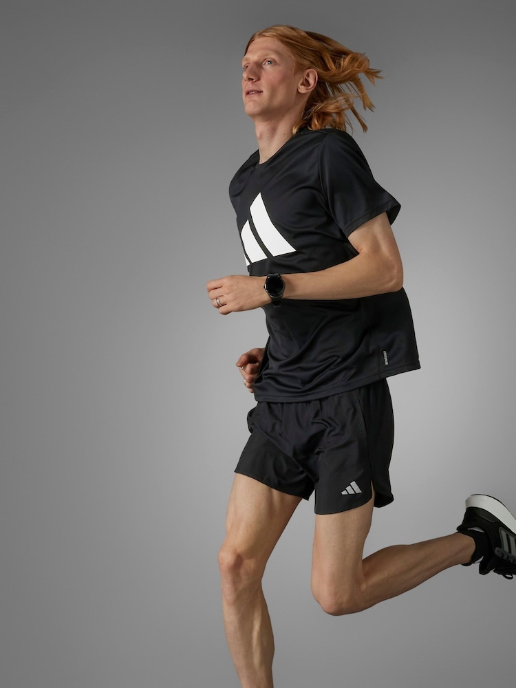 adidas Black Run It Shorts - Image 2 of 13 adidas Black Run It Shorts - Image 2 of 13