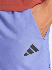 Синий - Шорты 2-в-1 adidas Gym+ - Image 5 of 6