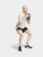 Черный - Спортивные шорты с полосками adidas Essentials 3 - Image 3 of 5