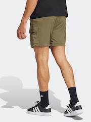 Зеленый - Шорты Челси с логотипом Adidas Small Essentials - Image 2 of 6
