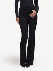 Good American Black Good Classic Boot Never Fades Jeans - Image 3 of 6