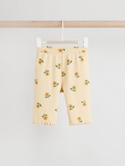 Sonnenblumendesign/Gelb - Baby Top and Wide Leg Trousers 2 Piece Set (0mths-2yrs) - Bild 7 von 8