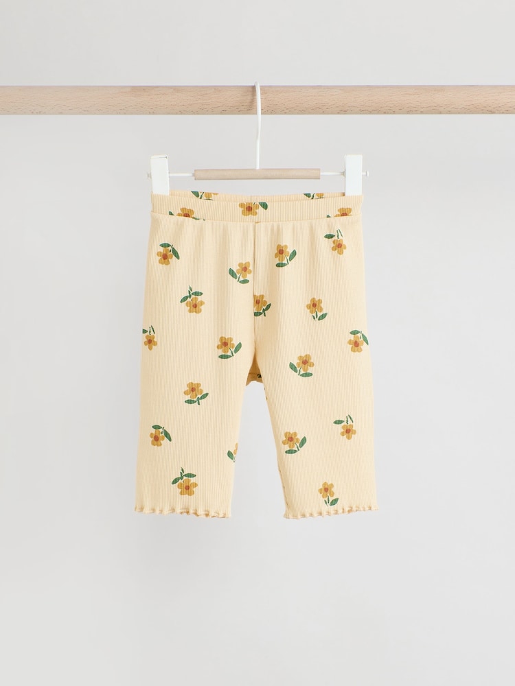 Yellow Sunflower Baby Top and Wide Leg Trousers 2 Piece Set (0mths-2yrs) - Image 7 of 8