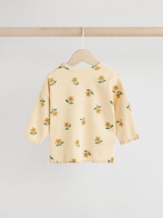 Yellow Sunflower Baby Top and Wide Leg Trousers 2 Piece Set (0mths-2yrs) - Image 9 of 15