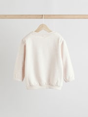 Tan Brown Wadded Character Sweater and Leggings Set - Image 5 of 11