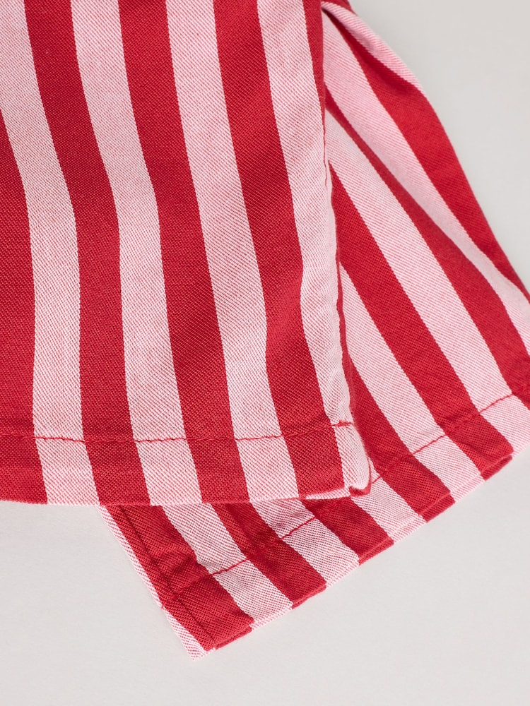 Red/White Stripe & Hearts 100% Cotton Baby Sweat Top & Trousers Set 2 Piece - Image 14 of 14
