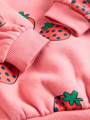 Red Strawberries Sweater and Leggings Set - Image 9 of 11